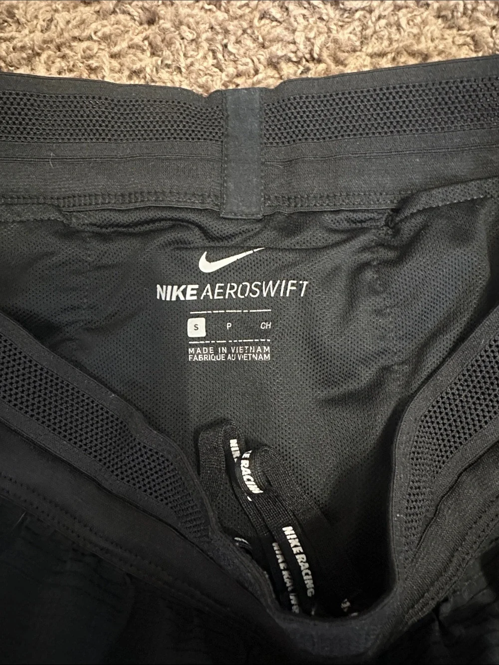 Nike Black Aeroswift Shorts-LIKE NEW